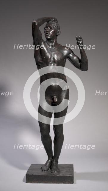 The Age of Bronze, 1875-76. Creator: Auguste Rodin (French, 1840-1917).