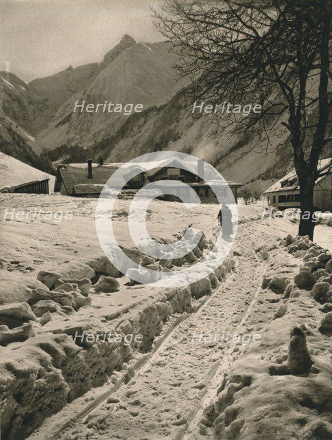 'Oberstdorf (Allgau). Spielmannsau - Trettachspitze', 1931. Artist: Kurt Hielscher.