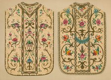 Embroidered Chasubles by Luigi & Ersilia Martini', 1893.  Artist: Robert Dudley.