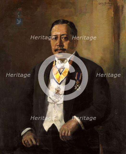 Willem Martinus Godfried Schumann, Chairman of the People's Council, 1924.  Creator: Willy Sluiter.