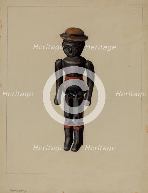 Dancing Doll, c. 1939. Creator: Mina Lowry.