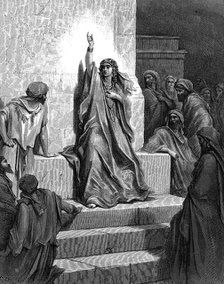 Deborah, Hebrew prophetess and judge, 1866. Artist: Gustave Doré