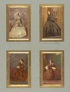 [Unknown Sitters and Duchesse de Morny], before 1865. Creator: Pierre-Louis Pierson.