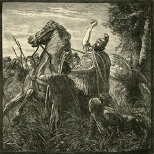 'Death of Crassus', 1890.   Creator: Unknown.