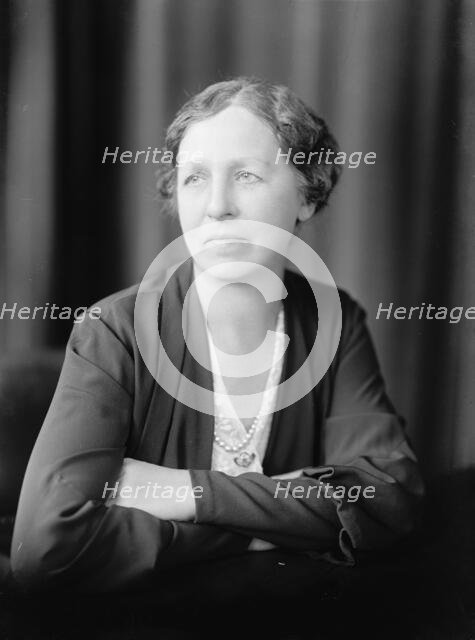 Swanson, Carl, Mrs. - Portrait, 1933. Creator: Harris & Ewing.