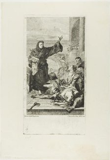 The Miracle of St. Anthony of Padua, c.1737-72. Creator: Lorenzo Tiepolo.
