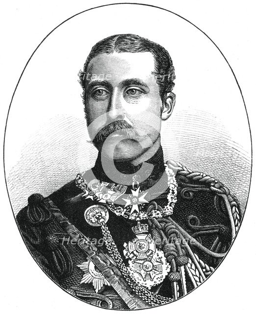 Prince Arthur, Duke of Connaught and Strathearn, 1900. Artist: Unknown