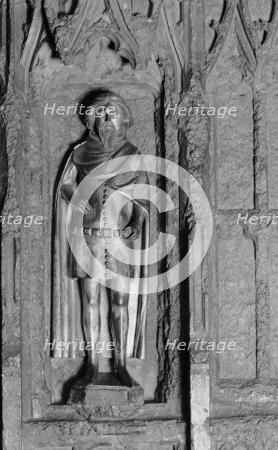 Tomb of King Edward III, Westminster Abbey, London, 1945-1980. Artist: Eric de Maré