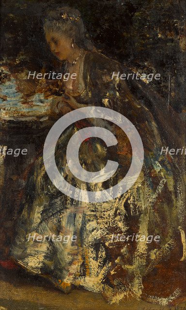 The little marquise. Artist: Maris, Jacob (1837-1899)