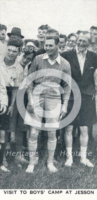 'Visit to Boys' Camp at Jesson', c1935 (1937). Artist: Unknown.