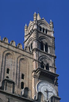 Palermo Cathedral in Sicily, 12th century. Artist: Unknown