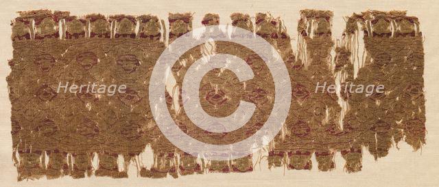 Fragment of a Tiraz-Style Textile, 1130 - 1149. Creator: Unknown.