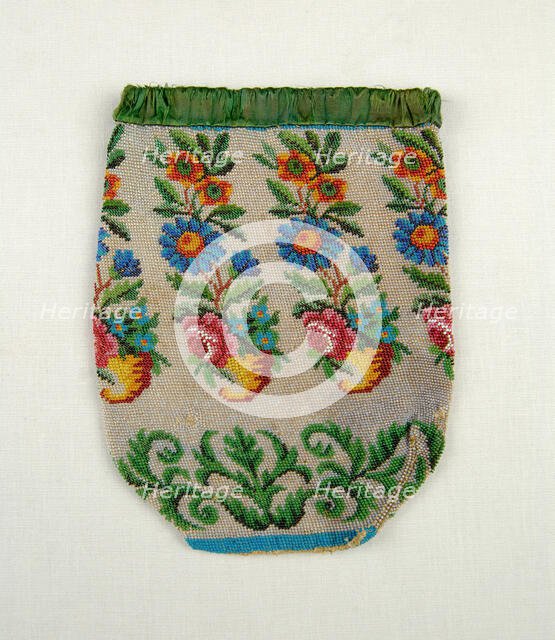 Pouch, American, 1830-60. Creator: Unknown.