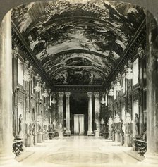 'Gallery in palace of the Colonna family, Rome', c1909. Creator: Unknown.
