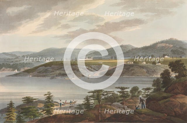 West Point (No. 16 of The Hudson River Portfolio), 1825. Creator: John Hill.