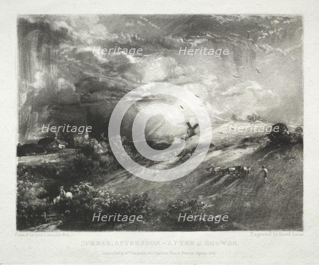 Various Subjects of Landscape, Characteristic of English Scenery...Summer Afternoon - after a Shower Creator: David Lucas (British, 1802-1881).