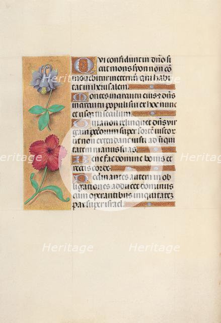 Hours of Queen Isabella the Catholic, Queen of Spain: Fol. 138v, c. 1500. Creator: Master of the First Prayerbook of Maximillian (Flemish, c. 1444-1519); Associates, and.