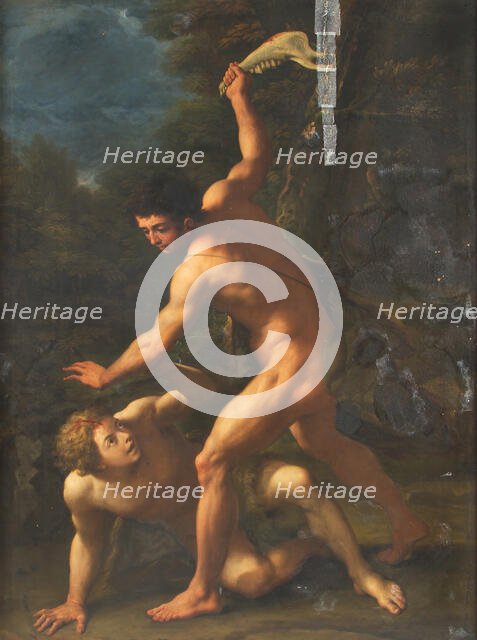 Cain Slaying Abel, 1715-1728. Creators: Paolo de' Matteis, Luca Giordano.