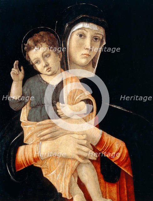 Madonna and Child, 1475-1480. Creator: Bellini, Giovanni (1430-1516).