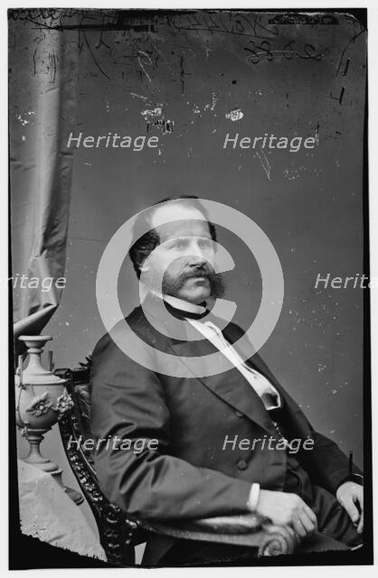 George Henry Williams of Oregon, between 1870 and 1880. Creator: Unknown.