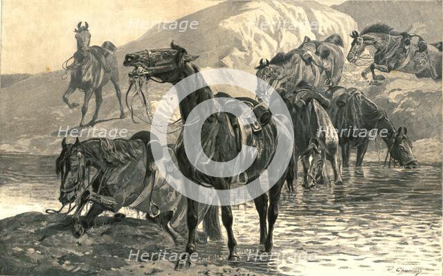 'Bad news from the Front', 1886.  Creator: Unknown.