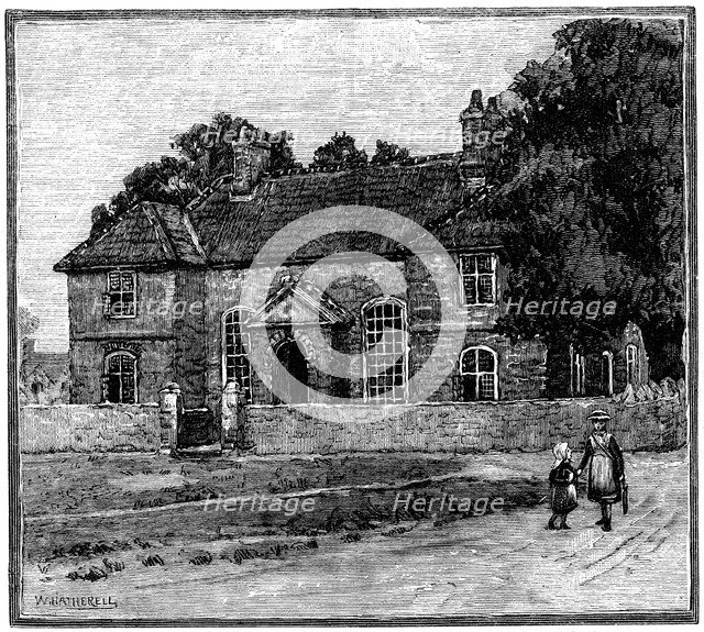 School House, Fishponds, Bristol, c1880. Artist: Unknown