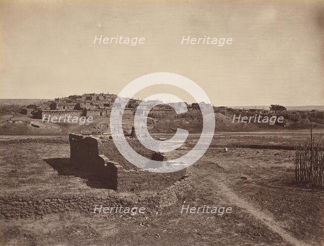 Zuni Pueblo, 1879. Creator: John Karl Hillers.