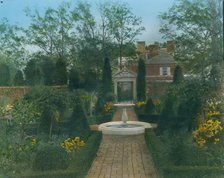 "The Causeway," James Parmelee house, 3100 Macomb Street, Washington, D.C., 1919. Creator: Frances Benjamin Johnston.