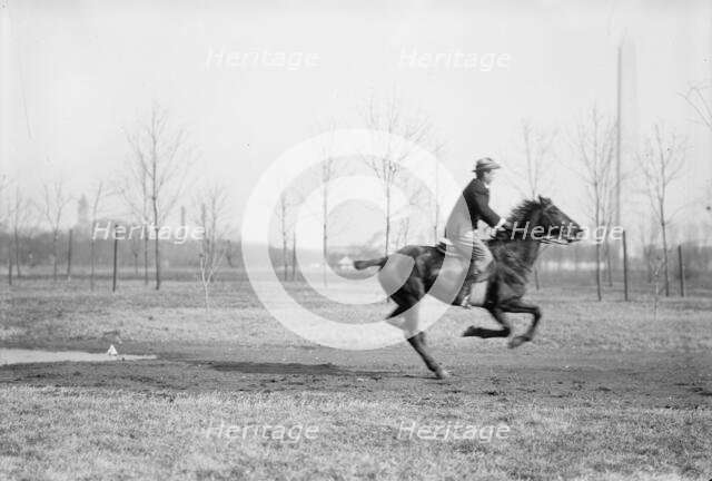 Wrisley Brown, Attorney - Riding, 1914. Creator: Harris & Ewing.