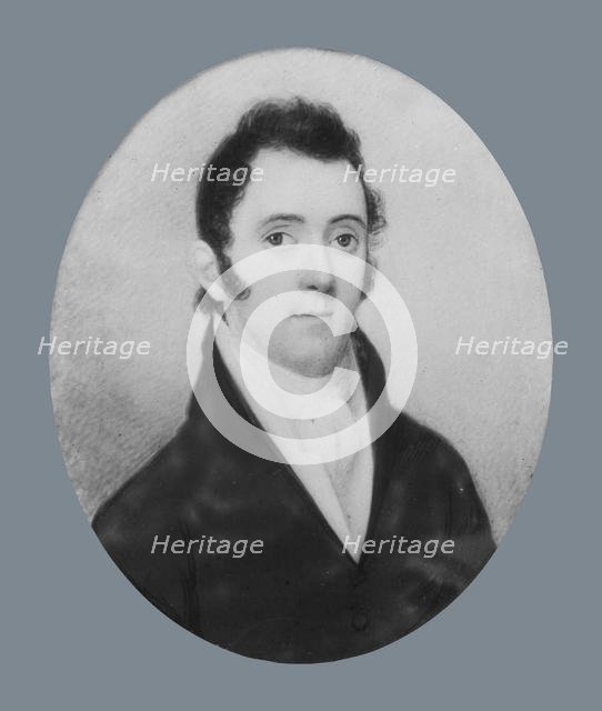 Dr. Valentine Mott, ca. 1820. Creator: Anson Dickinson.