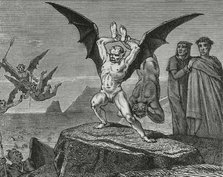 The Divine Comedy, (1307-1321): Inferno (Hell), 1888. Creator: Jean Edouard Dargent.