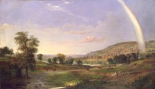 Landscape with Rainbow, 1859. Creator: Robert Seldon Duncanson.