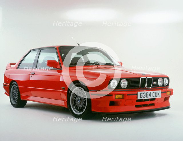 1989 BMW M3. Artist: Unknown.