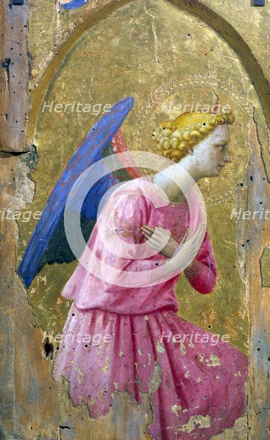 'Angel in Adoration', mid 15th century. Artist: Studio of Fra Angelico