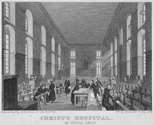 Christ's Hospital, City of London, 1823. Artist: James Sargant Storer