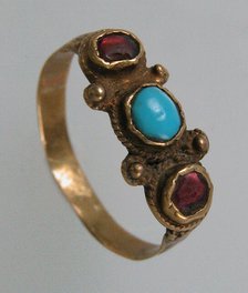 Finger Ring, Frankish, 7th century. Creator: Unknown.
