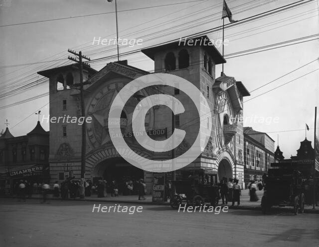 Galveston Flood, Coney Island, N.Y., between 1902 and 1906. Creator: Unknown.