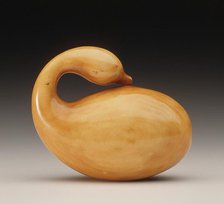 Gooseneck Gourd, Mid-19th century. Creator: Ohara Mitsuhiro.