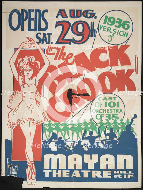 The Black Crook, Los Angeles, 1936. Creator: Unknown.