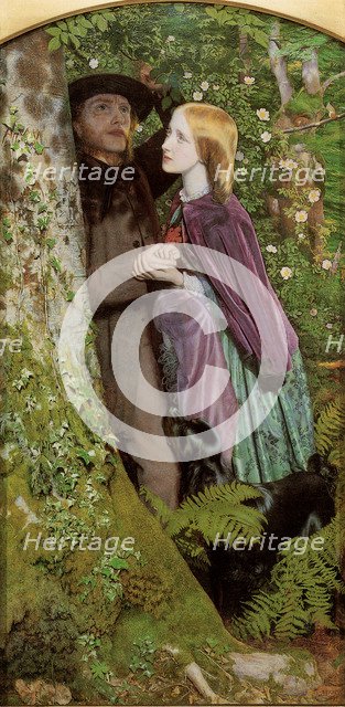 'The Long Engagement', 1859.  Artist: Arthur Hughes