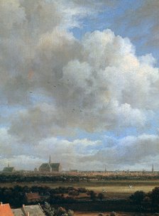 'View of Haarlem', (detail), c1670. Artist: Jacob van Ruisdael