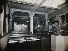 Wellcome Historical Medical Museum, Wigmore Street, London: the Jenner section of the Gallery... Creator: Unknown.