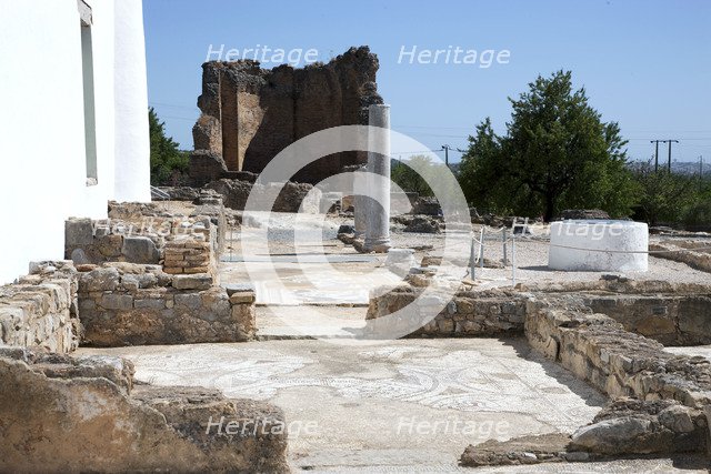 The east side of the peristylium, Milreu, Portugal, 2009. Artist: Samuel Magal
