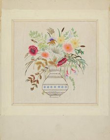 Embroidered Picture, c. 1936. Creator: Gordena Jackson.