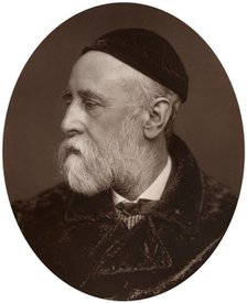 George Frederick Watts, artist and Royal Academician, 1882.Artist: Lock & Whitfield