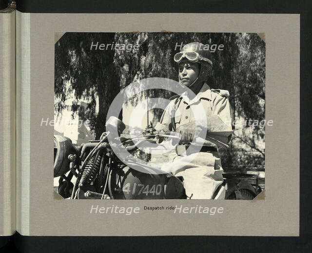 Despatch rider, 1964. Creator: Colonial Office.