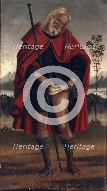 Saint Roch, ca 1515-1520. Creator: Signorelli, Luca (ca 1441-1523).