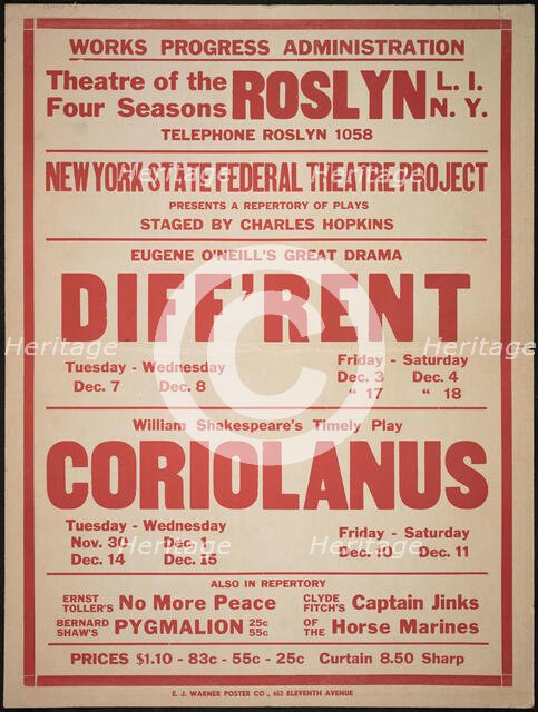 Diff'rent, Roslyn, NY, 1937. Creator: Unknown.
