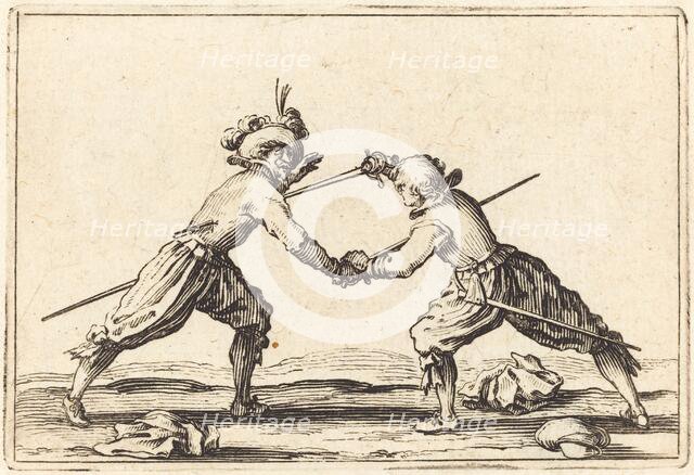 Duel with Swords, c. 1622. Creator: Jacques Callot.