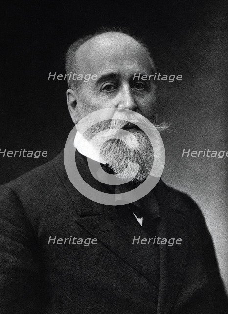 Segismundo Moret and Prendergast, (Cádiz, 1838-Madrid, 1913), Spanish jurist and politician, lead…